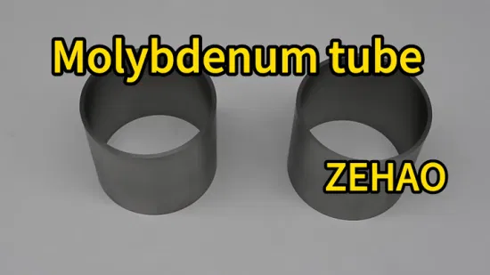 O tubo de molibdênio puro Zehao 99,95% é usado para metalização